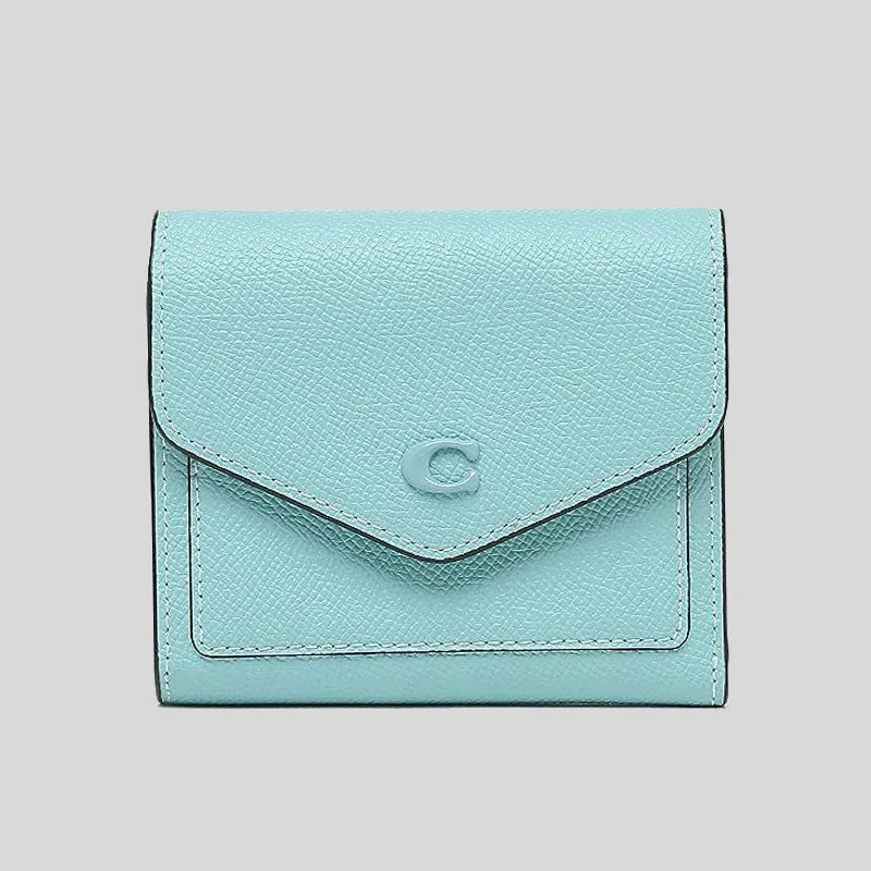 COACH Wyn Small Wallet Faded Blue CH808