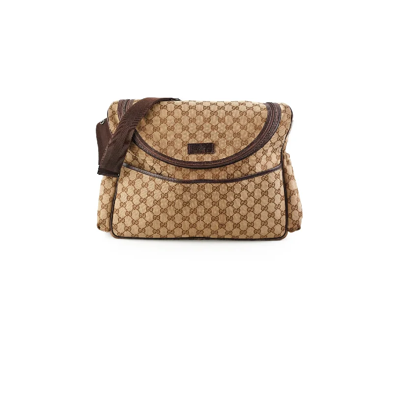 Gucci GG Supreme Canvas Diaper Bag