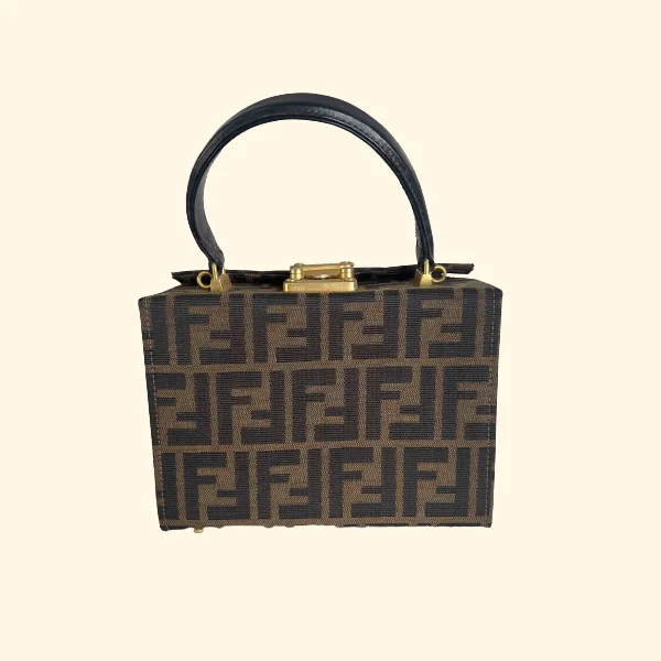 Fendi Box Handbag With Dustbag