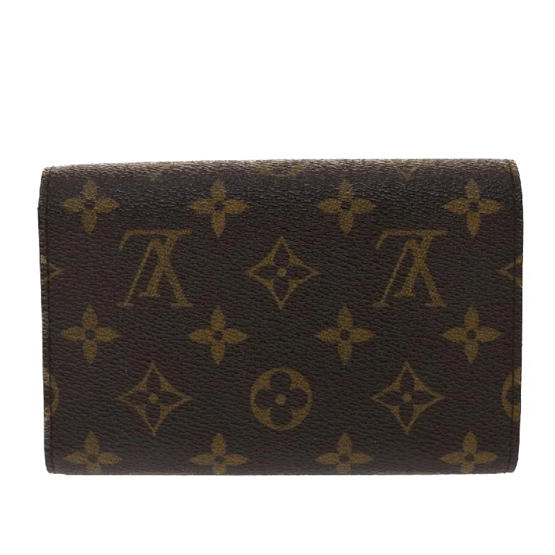 LOUIS VUITTON Monogram Portefeuille Alexandra Trifold Wallet M60047 Auth 46120