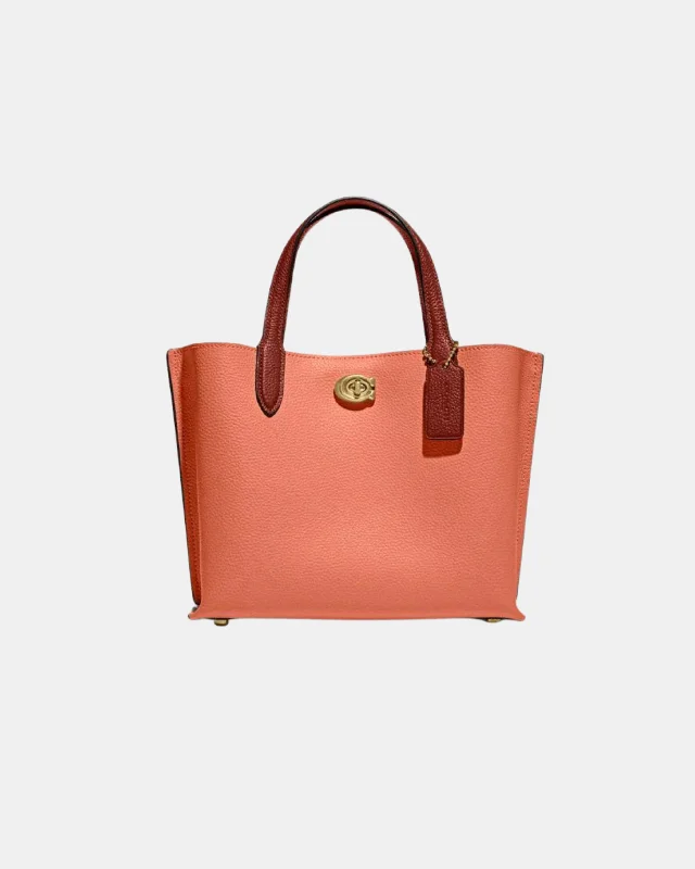 COACH Willow Tote 24 In Colorblock