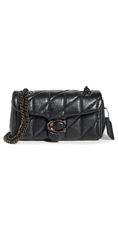 Quilted Leather Tabby 20 Shoulder Bag V5/Black One Size