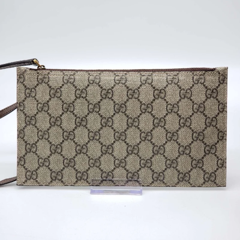 Gucci Pouch/Wristlet Canvas Bag