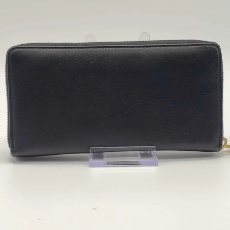 YSL Yves Saint Laurent Zippy Black Wallet