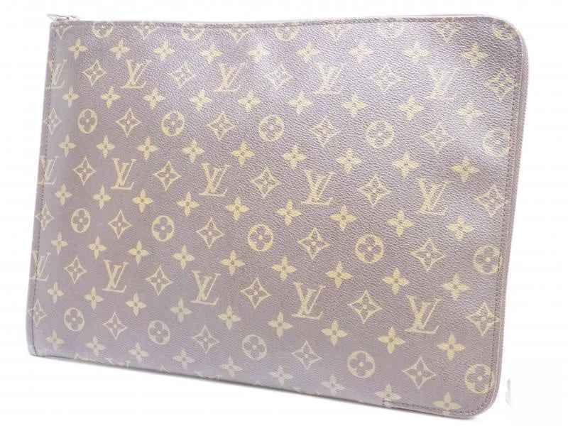 Authentic Pre-owned Louis Vuitton Vintage Monogram Poche Documents Portfolio Gm Case M53456 190363