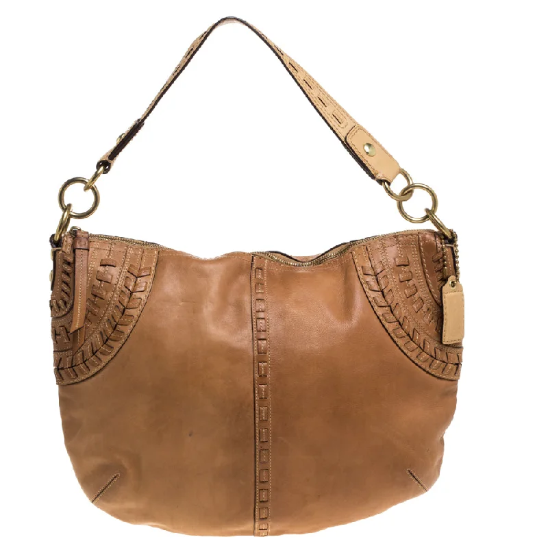 Brown Leather Hobo