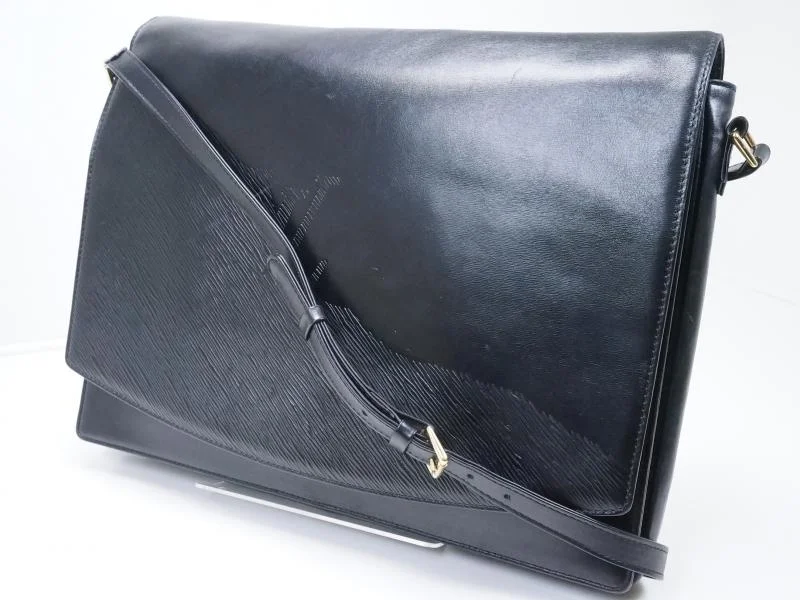 Authentic Pre-owned Louis Vuitton Cuir Opera Black Noir Epi Rhodes Shoulder Bag M63912 160308