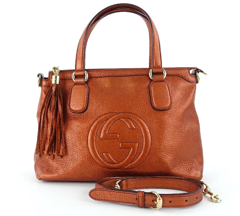 Soho Convertible Leather Tassel Bag