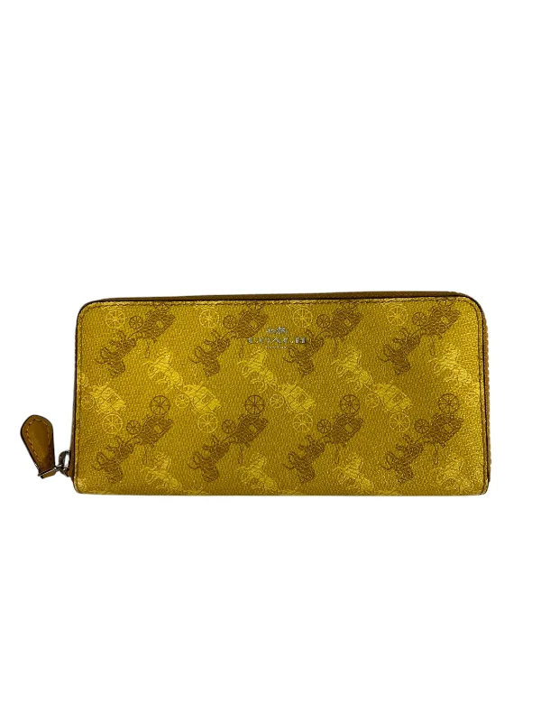 Wallet Designer By Coach, Size: Large