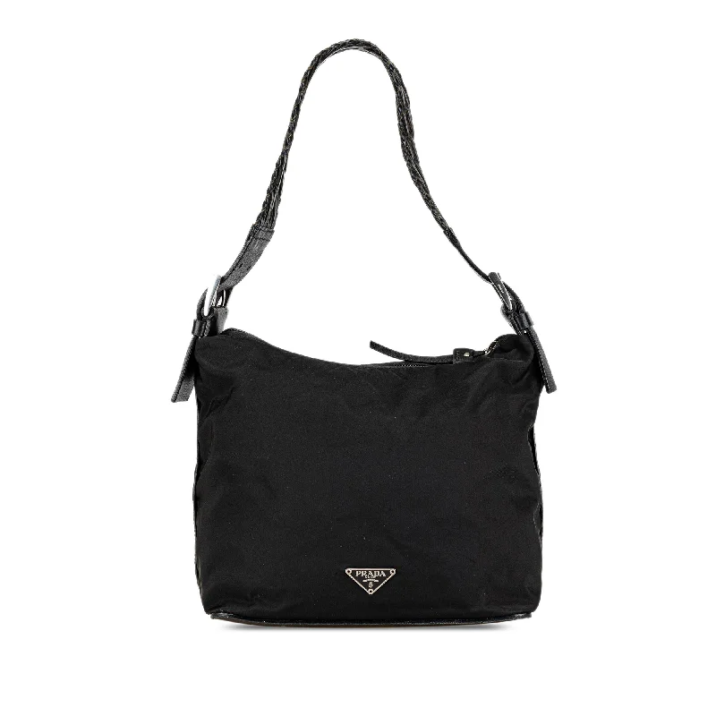 Black Prada Tessuto Shoulder Bag