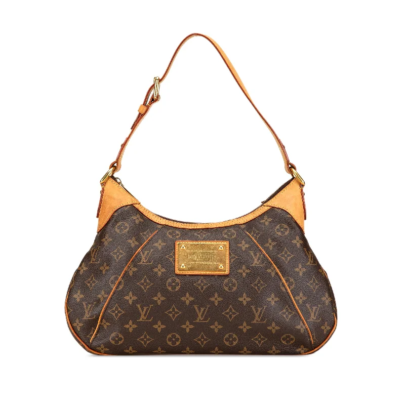 Brown Louis Vuitton Monogram Thames GM Shoulder Bag