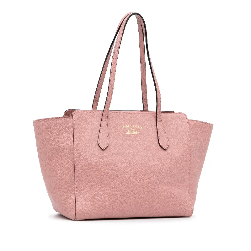 Pink Gucci Small Swing Tote Bag