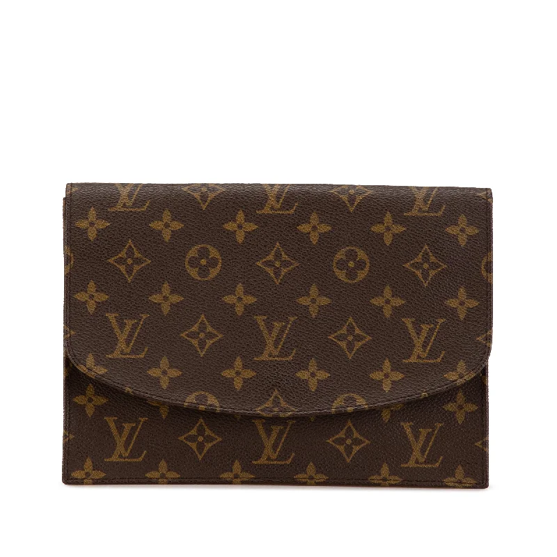 Brown Louis Vuitton Monogram Pochette Rabat 23 Clutch Bag