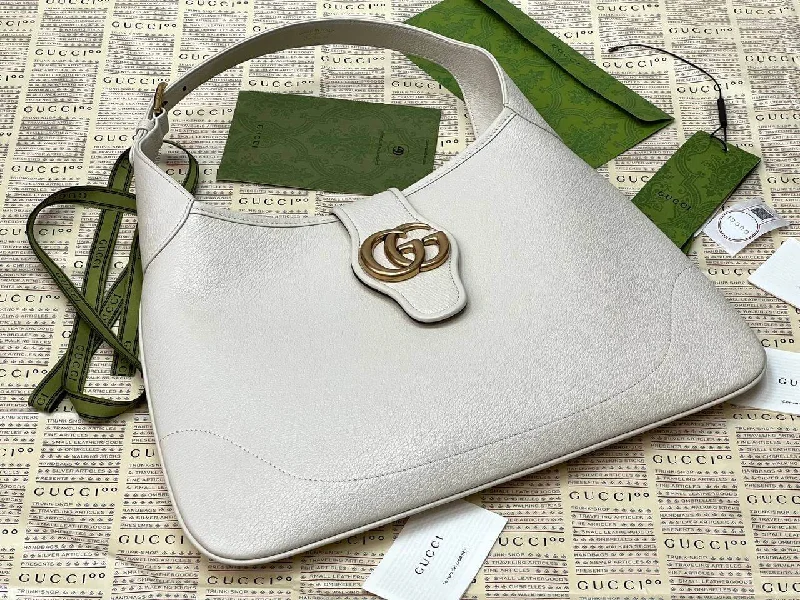 Gucci Aphrodite large shoulder bag white