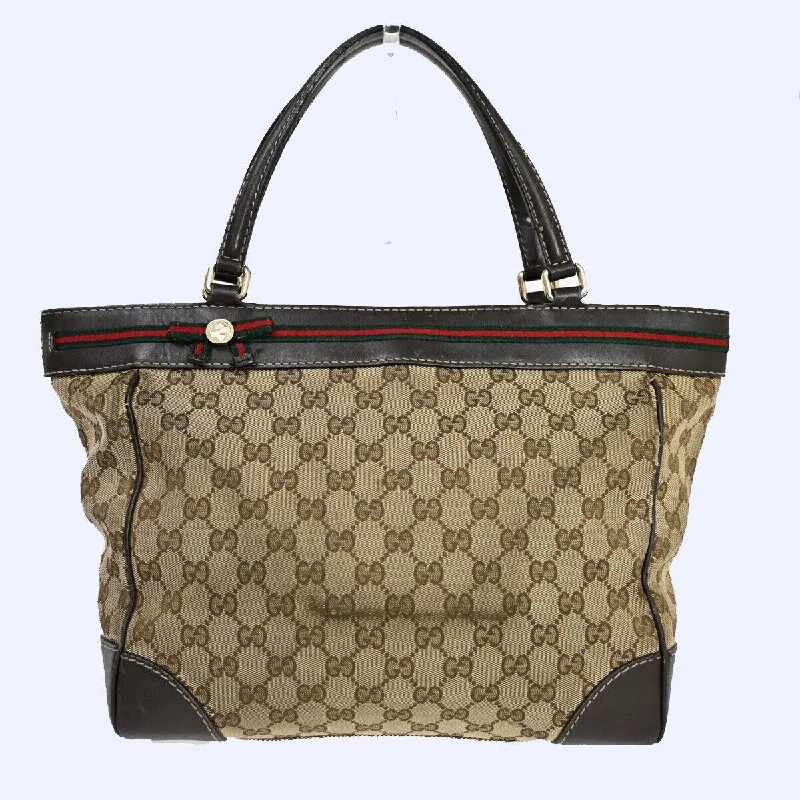 Gucci Gg Pattern Sherry Shoulder Tote