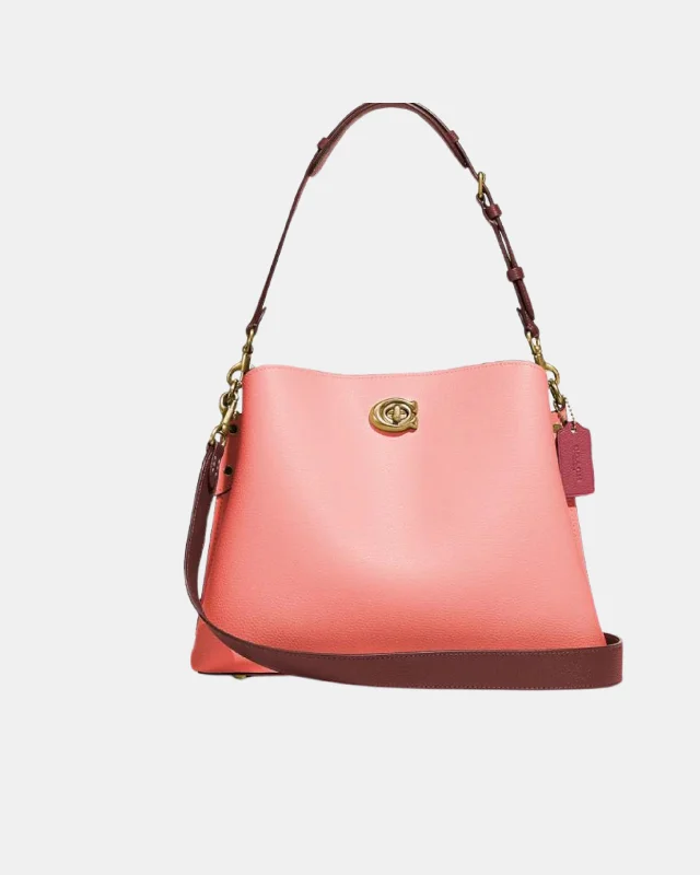 Coach Willow Bucket Bag In Colorblock