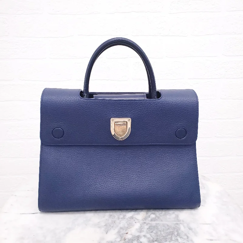 CHRISTIAN DIOR BLUE DIOREVER BAG