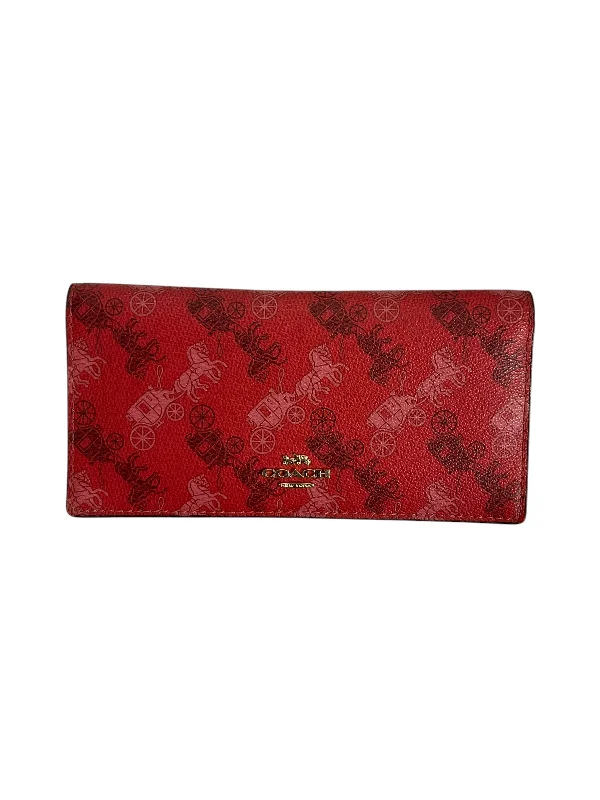 Wallet Designer By Coach, Size: Large