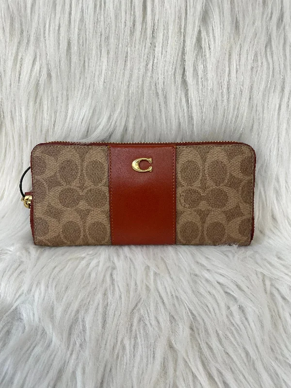 Wallet Designer By Coach, Size: Large