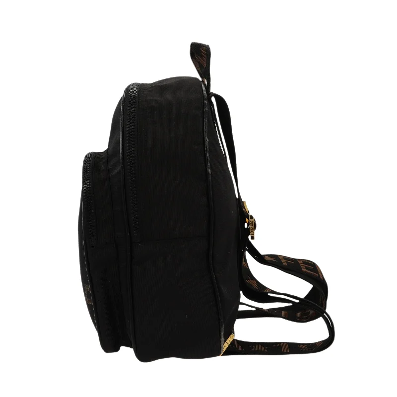 FENDI Backpack in Black Fabric