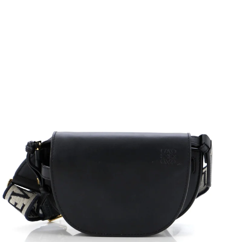 Gate Dual Shoulder Bag Leather Mini