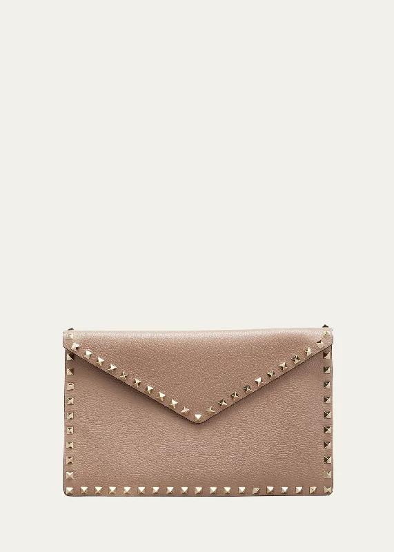 Rockstud Large Envelope Clutch Bag