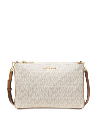 Michael Michael Kors Signature Double Pouch Crossbody