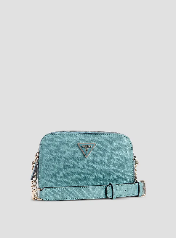 Blue Noelle Crossbody Camera Bag