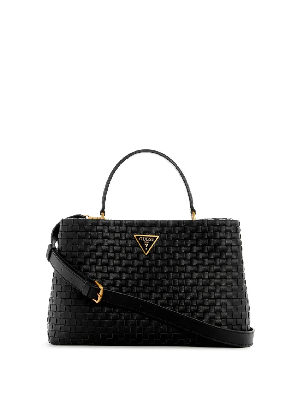 Black Lisbet Satchel Bag