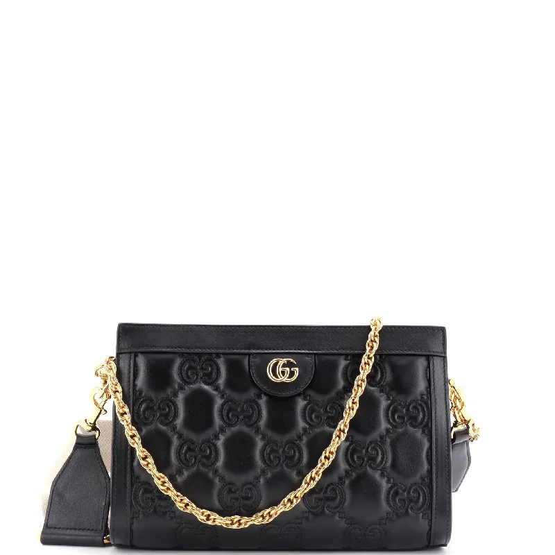 GG Shoulder Bag GG Matelasse Leather Small