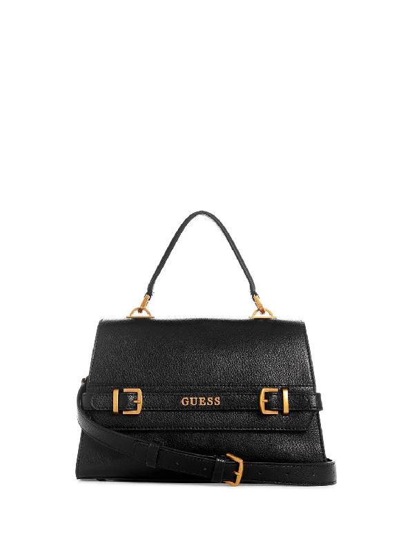 Black Sestri Crossbody Bag