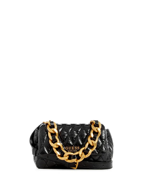 Black Dema Mini Crossbody Bag