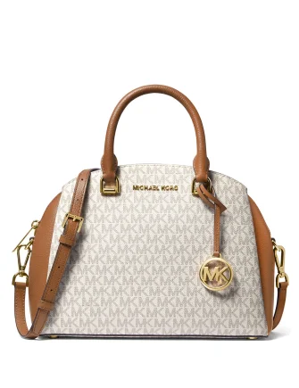 Michael Michael Kors Maxine Signature Logo Dome Satchel