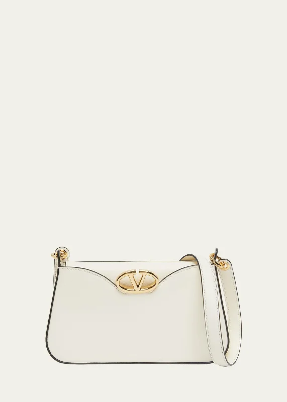 The Bold VLOGO Calfskin Leather Crossbody Bag