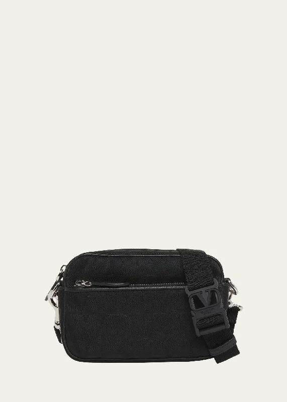 Men's Toile Iconographe Crossbody Bag