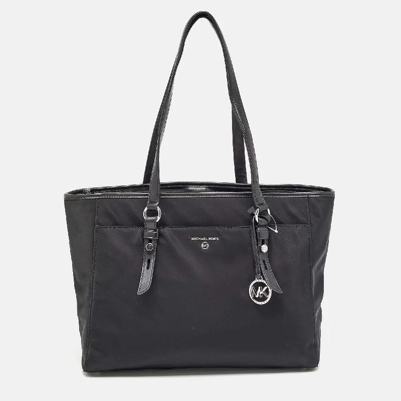 Black Nylon Large Sullivan Tote