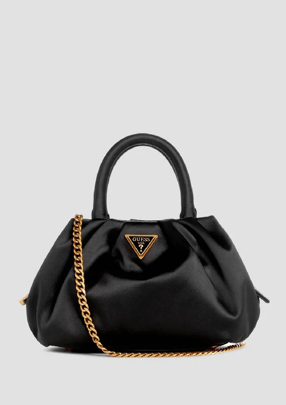 Black Tori Mini Satchel Bag