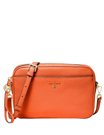 Michael Michael Kors Jet Set Charm East West Leather Camera Crossbody