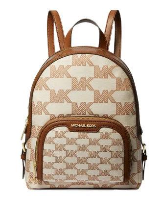 Michael Michael Kors Jaycee Medium Logo Jacquard Backpack