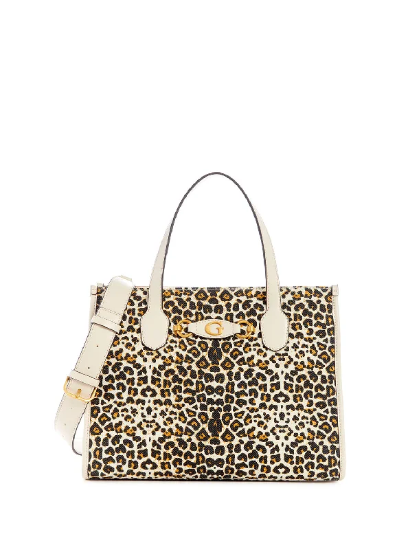 Leopard Izzy Tote Bag