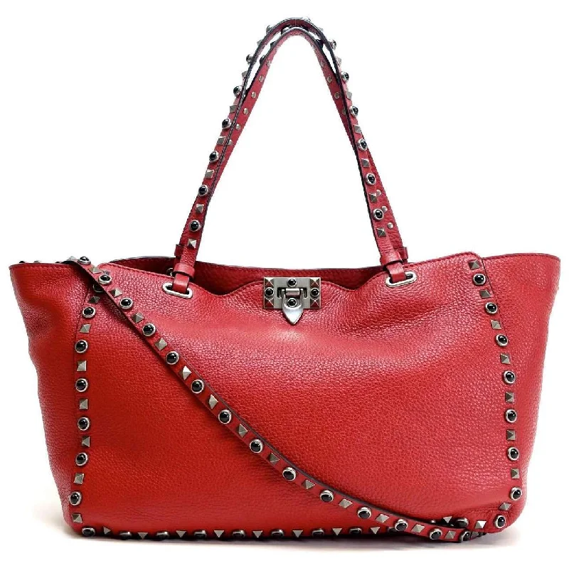 Rockstud Medium Calf Leather Cabochons Bag