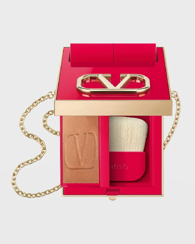 VLTN Go-Clutch Bag with Refillable Finishing Powder