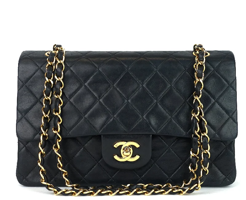 Double Flap Quilted Lambskin Leather Bag