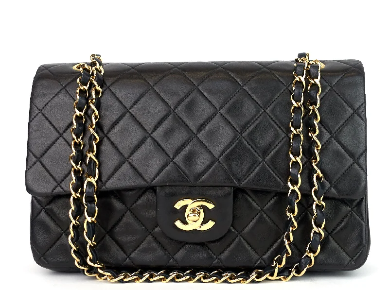 Double Flap Quilted Lambskin Leather Bag