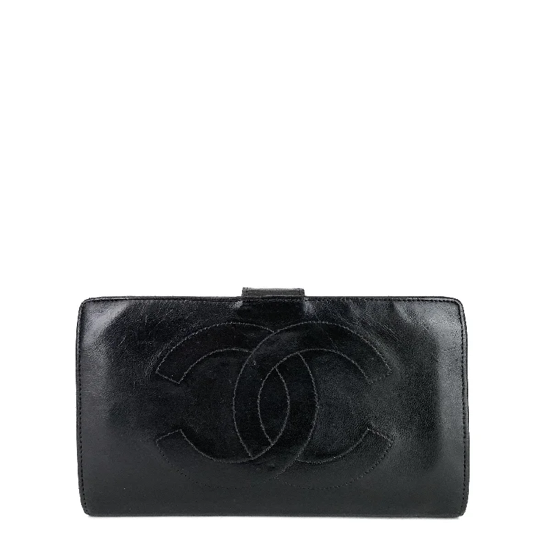 Timeless CC Lambskin Leather Wallet