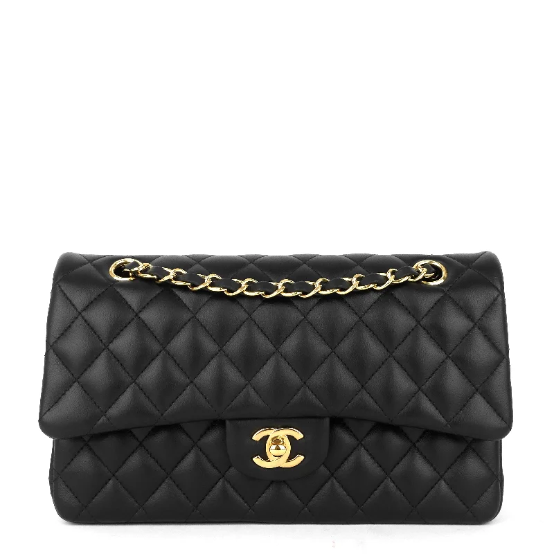 Double Flap Quilted Lambskin Leather Bag