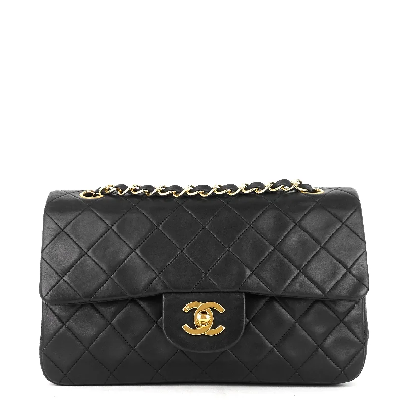 Double Flap Quilted Lambskin Leather Bag