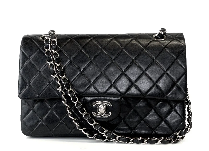 Double Flap Quilted Lambskin Leather Bag