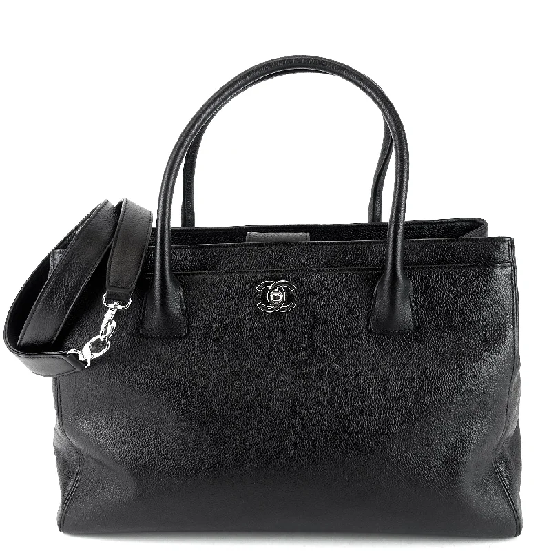 Cerf Executive XL Caviar Leather Tote Bag