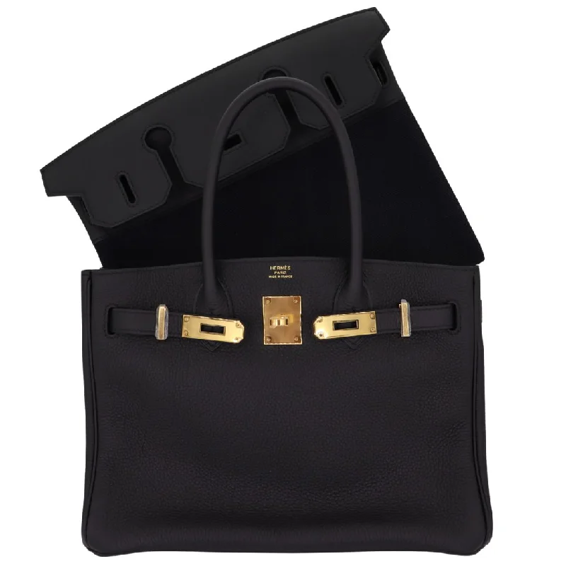 Hermès 30cm Birkin 3-in-1 Black Togo Leather Gold Hardware